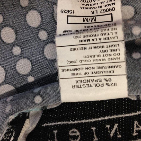 Daniel Laurent Women's V Neck Polka Dot Top Size M - Picture 6 of 6